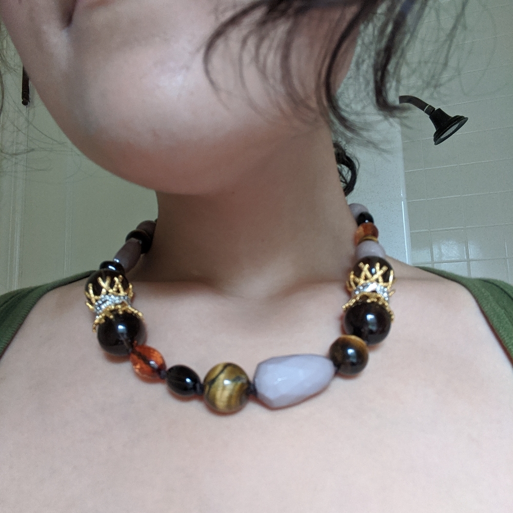 ALEXIS BITTAR BEADED NECKLACE